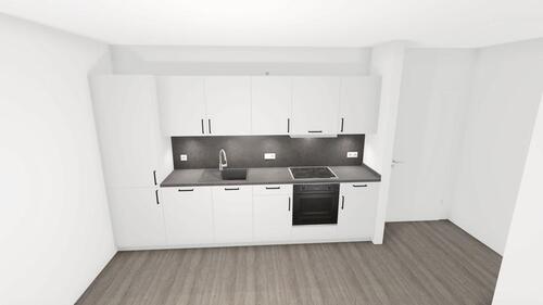 Foto - Moderne 2-Zimmer-Wohnung im Obergeschoss mit hochwertiger Einbauküche