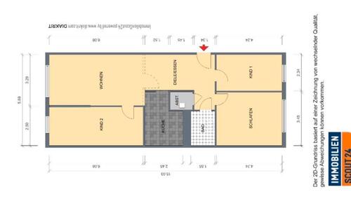 Foto - „4 Raumwohnung 83 m2 MelchendorfDrosselberg