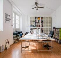 Ruhiger, heller Schreibtischplatz in Atelier Loft Münchner Au - Halblech