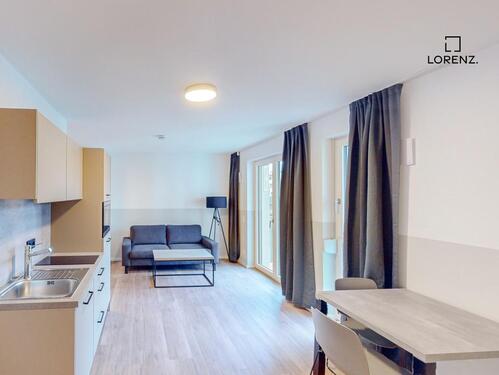Foto - Möbliertes 1-Zimmer-Apartment mit Balkon!