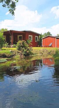 Foto - Ferienhaus direkt am Wasser, Wochenendhaus, Tiny House, Mobilheim