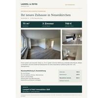 Komplett sanierte 3 Zimmer Wohnung - Neuenkirchen