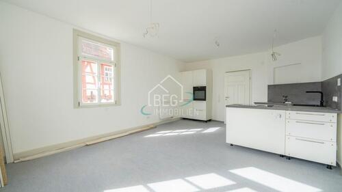 Foto - 3-Zimmer-Wohnung im sanierten Fachwerkhaus mit moderner Einbauküche
