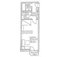 Schönes 1-Zi.- Appartement in München- Sendling (Passauerstr.)