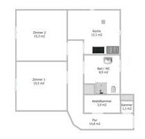2 Zimmer 72 m2 Top DG-Wohnung mit Klimaanlage Leverkusen Opladen