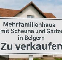 Mehrfamilienhaus, Toreinfahrt, Scheune, Halle, Garagen, Garten - Belgern-Schildau