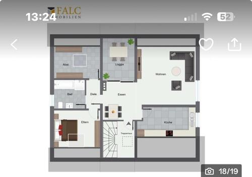 Foto - 3 Zimmer Dachgeschoßwohnung zur Miete in Nottuln