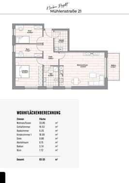 Foto - 4 Zimmer Etagenwohnung zur Miete in Ganderkesee
