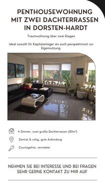 Foto - Penthouse-Maisonettewohnung mit zwei Terrassen in Dorsten-Hardt