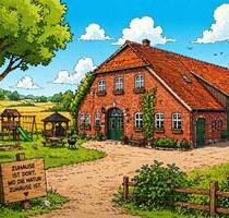 Großzügige Wohnung auf Resthof in Syke-Barrien - Garten & Natur