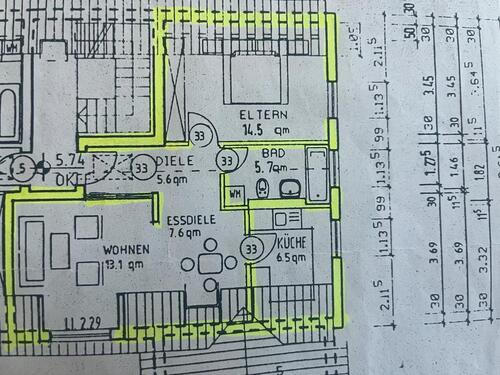 Foto - 2.5 Zimmer Etagenwohnung zum Kaufen in Darmstadt