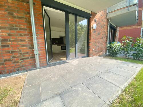 Foto - Helle 1-Zimmer-Wohnung mit Terrasse in Hamburg-Jenfeld - Wentzel Dr.