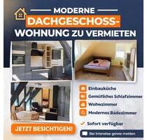Moderne Dachgeschosswohnung zu vermieten - Nastätten