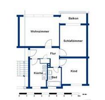 Helle 3-Zimmer-Wohnung im EG mit Balkon in der zu vermieten (VWI) - Wolfsburg Alt-Wolfsburg
