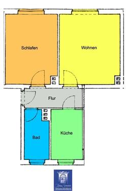 Foto - 2 Zimmer Etagenwohnung zur Miete in Roßwein