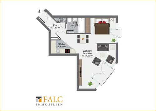 Foto - 2 Zimmer Etagenwohnung in Dresden