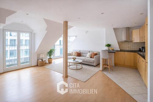 Foto - 2 Zimmer Dachgeschoßwohnung in Frankfurt am Main