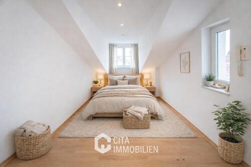 Foto - Dachgeschoßwohnung in Frankfurt am Main zur Miete