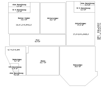 Foto - 4 Zimmer Etagenwohnung zur Miete in Soest
