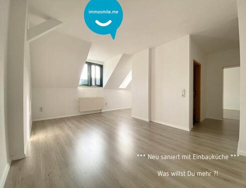 Foto - 2-Raum Wohnung • Dachgeschoss • Einbauküche • modern wohnen • neu saniert • Altendorf • in Chemnitz