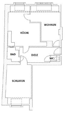 Foto - 2 Zimmer Etagenwohnung zur Miete in Dresden