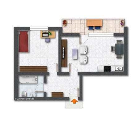 Foto - Dachgeschoßwohnung in Laudenbach zum Kaufen