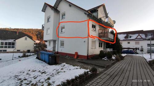 Foto - 2-Zimmer Wohnung mit Balkon und 2 Parkplätzen