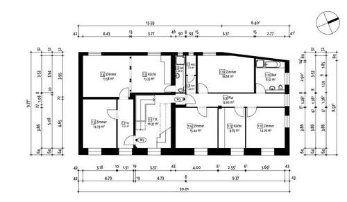 Foto - 2-3 Zimmer Wohnung im Obergeschoss – Stellplatz & Garten vorhande
