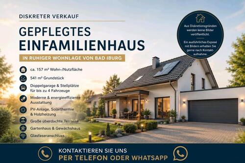 Foto - Gepflegtes Einfamilienhaus in ruhiger Wohnlage von Bad Iburg