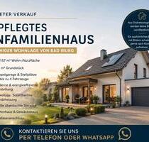 Gepflegtes Einfamilienhaus in ruhiger Wohnlage von Bad Iburg