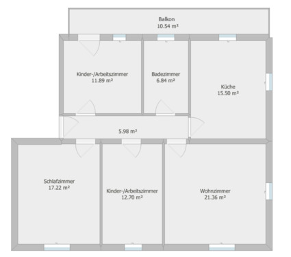 Foto - Helle 4-Zimmerwohnung in Güntersleben zu vermieten