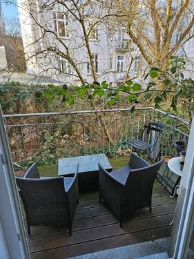 Foto - Schöne möblierte Wohnung mit Garten in Winterhude zur Untermiete