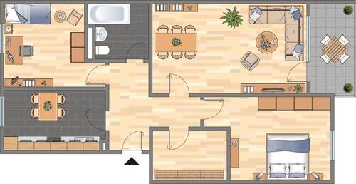Foto - 3 Zimmer Etagenwohnung zur Miete in Dortmund
