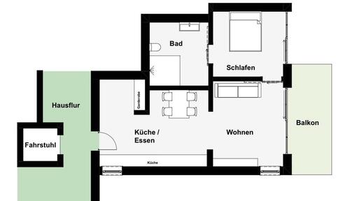 Foto - 2 Zimmer Etagenwohnung in Schmallenberg