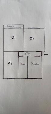 Foto - 3 Zimmer Wohnung zu vermieten - 312,00 EUR Kaltmiete,