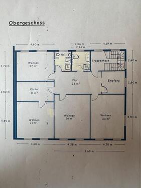Foto - Bruchhausen-Vilsen, Ortsmitte, Wohnung ca.127m2,