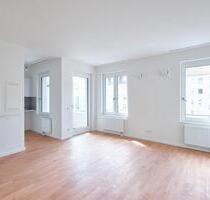 Moderne 1-Zimmerwohnung mit Einbauküche und Loggia - Offenbach am Main Hafen