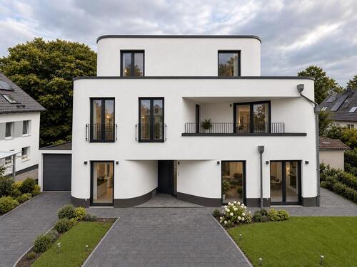 Foto - Modernes Einfamilienhaus mit besonderer Architektur