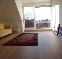 großer Balkon, zentral und naturnah am Wasser in Meppen