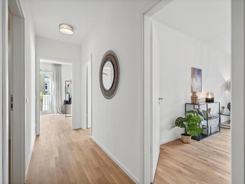 Foto - Elegantes Wohnen: 2-Zimmer-Wohnung mit moderner Einbauküche und Balkon
