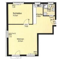 Wohnung 65m² in Bovenden - 650,00 EUR Kaltmiete, in Bovenden (PLZ: 37120)