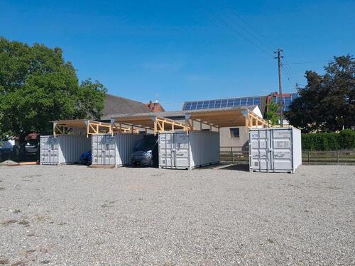 Foto - Außenstellplatz Carport Seecontainer Lagerfläche