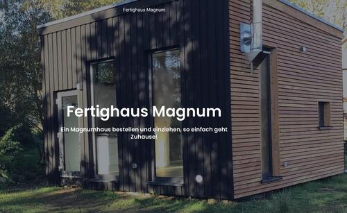 Foto - Ein Magnumhaus bestellen und einziehen..
