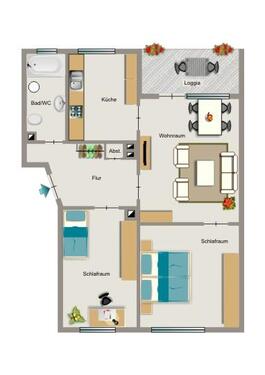 Foto - 3 Zimmer Etagenwohnung in Bergkamen