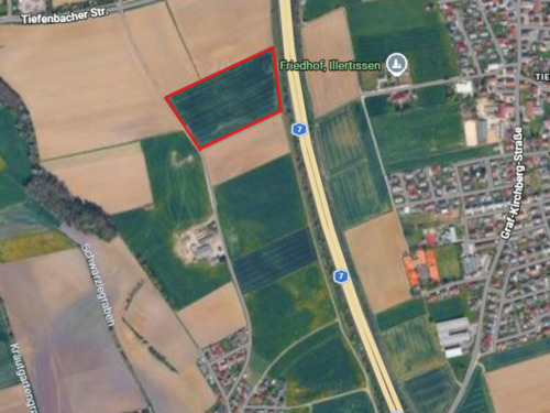 Foto - 2,83 ha Ackerland bei Illertissen - direkt vom Eigentümer