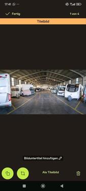 Foto - Stellplatz Camping Wohnmobil Wohnwagen Pkw Auto Lager 24-h-Zugang