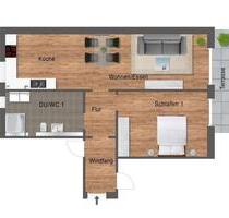 ERSTBEZUG: 2-Zimmerwohnung ab sofort frei! - Germersheim