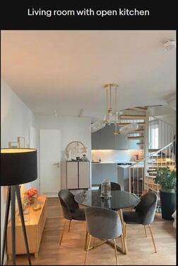Foto - Temporary Fully furnished two-room maisonette with two balconies