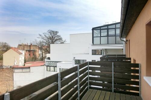 Foto - Praktische Dachgeschosswohnung mit 2 Balkonen im Giebichensteinviertel von Halle