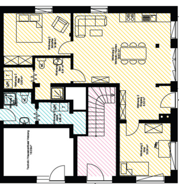 Foto - Moderne Wohnung in Winnert Kaltmiete 700€